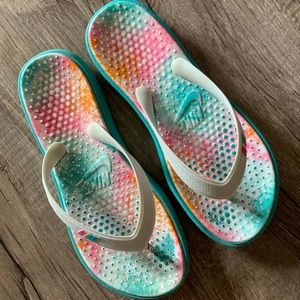 Nike Flip Flops Kids Size 4